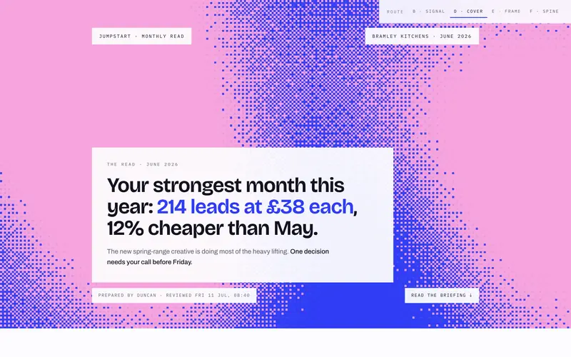 A pixel pattern behind the strongest month of the year